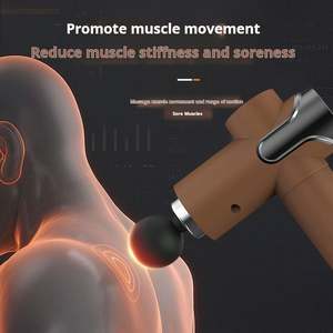 Venta al por mayor impulso cuerpo terapia muscular Fascia quiropráctica función de calefacción pistola de masaje palo vibración batería inalámbrica - Product Image 2