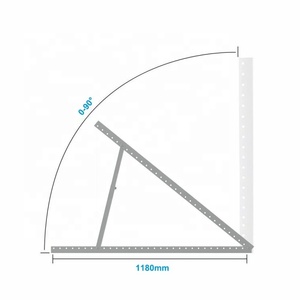 Support de toit plat FarSun pour énergie solaire, angle réglable, triangle stable pour toit - Product Image 2