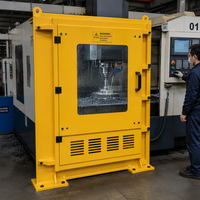 Ensemble de protection de sécurité directement de l'usine |   Fabrication en acier soudé robuste pour barrière de sécurité des machines