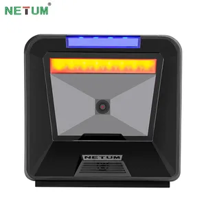 NETUM RADALL High Performance Desktop USB 2D QR Scanner Platform PDF417 Data Matrix Omni-directional Codes Reader