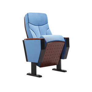 Lecture Hall <b>Seat</b> with Internal Table Plush <b>Cushion</b> Auditorium Seating <b>Chair</b> - Product Image 2