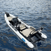 Rib Boat 960 Luxury 9m Power Motor Fishing Lifestyle Yacht Boat avec moteur hors-bord