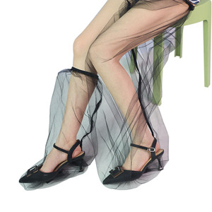 Chaussettes courtes Yuqilin respirantes en filet anti-moustiques pour femmes, utilisation intérieure et extérieure - Product Image 1