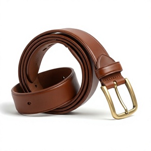Cinturón de Cuero Vacuno Casual para Hombre, Ecológico, con Hebilla en Forma de Calavera, Cómodo, Longitud Ajustable, Ancho de 3.0CM - Product Image 1