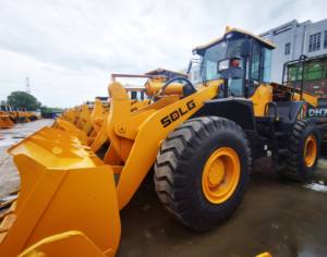 Bekas <span class=keywords><strong>SDLG</strong></span> LG956L 17 Ton <span class=keywords><strong>Wheel</strong></span> Backhoe <span class=keywords><strong>Loader</strong></span> Front Mini <span class=keywords><strong>Loader</strong></span> 162 KW Mesin Original 1000 Jam Kerja 5 Ton Kapasitas Angkut Motor Pompa - Product Image 4