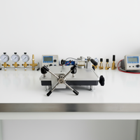 HSIN612 Hydraulic High Pressure Calibration Pump Bench 1600bar Oil Pressure Gauge Sensor Comparator Calibrator for Instrument