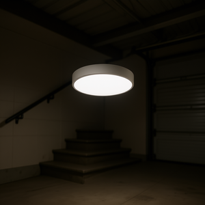 Plafonnier LED rechargeable, à intensité variable, avec télécommande, détecteur de mouvement, 3 modes de couleur, pour escaliers, garage, salle de bain, montage en surface - Product Image 2