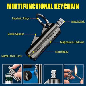 Encendedor de Cigarrillos de Gas Metálico Portátil para Camping, Recargable, Ecológico, Diseño Minimalista, Ideal para Regalos, Venta al Por Mayor - Product Image 5