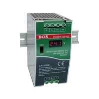 Alimentation industrielle sur rail DIN série NDR haute performance, économique, DC12V 24V 48V 75W 100W 120W 160W 200W