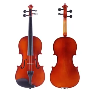 Hot Selling Chinese Hand Made 1/8 1/4 2/4 3/4 4/4 Violin Instrument Entry Violin For Beginners