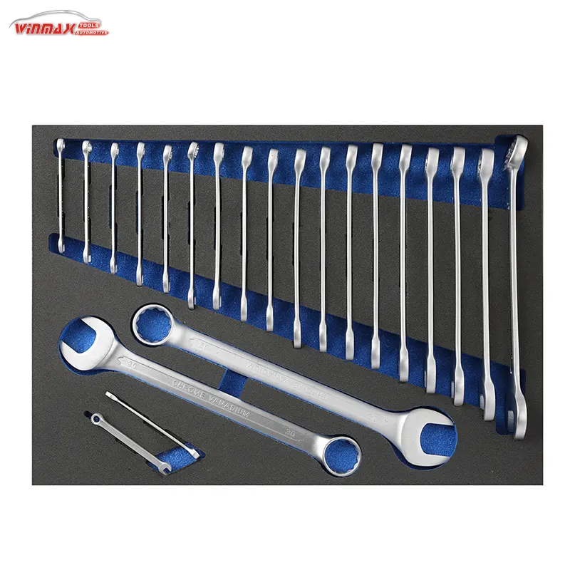 Winmax combo kit wrench tool set 22pc European type combination wrench