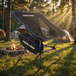 Sillas Plegables de Aluminio Ligeras y Portátiles, Sillas de Playa para Camping con Bolsillos para Senderismo - Product Image 6