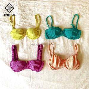 Custom RPET Shiny Glitter Matte Ribbed Satin Sequin Reflective Textured Crinkle Suit <b>Bath</b> Modest Swimwear Swimwear Manufacturer - Product Image 4