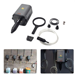 Kit Completo de Equipo de Lavado de Autos con Cable de Acero Eléctrico, Combo de Manguera Enrollable, Lavadora a Presión, Aspiradora, Compresor de Aire, Espumador - Product Image 4