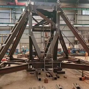 10 Tons Construction Topless Manual Tower <strong>Crane</strong> <strong>QTZ100</strong>(6013) with Counter Weight - Product Image 3