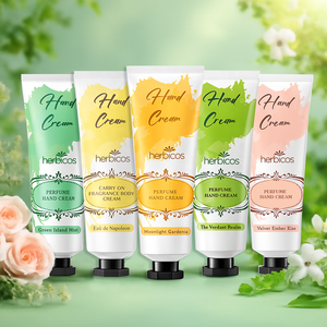 Label pribadi grosir Set krim tangan Vegan Korea Losion Tangan parfum pengencang Mini pelembap pengelupasan Shea Butter - Product Image 1