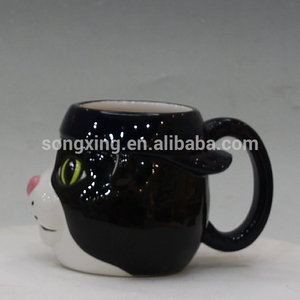 Tazas de café, té y leche con diseño 3D de gato decorativo, tamaño y forma, se pueden personalizar - Product Image 2