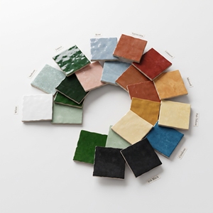 Baldosas de Porcelana Antideslizantes Zellige de Alto Brillo 100x100mm para Uso Interior y Exterior en Salas de Estar - Product Image 1