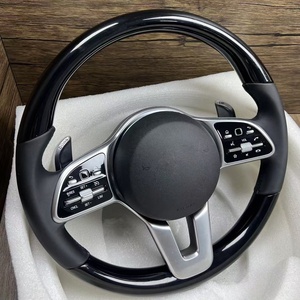 Adecuado para la actualización del volante del <span class=keywords><strong>Mercedes</strong></span>-<span class=keywords><strong>Benz</strong></span> Clase S W221 y la actualización de la moldura de madera W222, S320, S350, S300 y S400. - Product Image 3