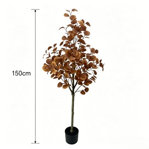 DIY Detachable Autumn Eucalyptus Leaves – <b>Artificial</b> Fall Foliage for Floral Arrangements - Product Image 2