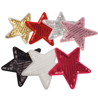 Patchs à paillettes étoiles brillantes, broderie, patchs à paillettes pour vêtements, chapeaux et sacs à dos