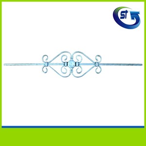 <span class=keywords><strong>Barre</strong></span> <span class=keywords><strong>d</strong></span>'acier en <span class=keywords><strong>fer</strong></span> <span class=keywords><strong>forgé</strong></span> ornemental moins cher pour clôture, porte - Product Image 2