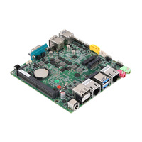 Placa Base Kansung Core I3 I5 I7 CPU DDR4 32GB SocketA X86 Mini-ITX para PC, M2 PCIe SATA 2 LAN 4 RS232 SIM Servidor/Estación de Trabajo