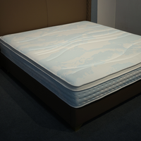Apartment Single Full Queen King Memory Foam Vakuum-Roll-Up-Taschen feder Anti-Rutsch-Stoff bett Latex matratze
