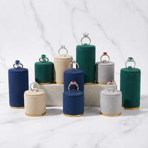 Expositor de Joyería de Terciopelo de Lujo, Nuevo Diseño, Bandeja de Exhibición para Tiendas Minoristas, Accesorios para Exhibición de Joyería - Product Image 4