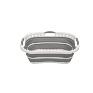 <strong>Popular</strong> Home Multi-functional Storage <strong>Basket</strong> <strong>Plastic</strong> Foldable Large <strong>Laundry</strong> <strong>Basket</strong> Foldable Toy Storage Boxes - Product Image 1