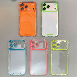 Capa de Telefone Luminosa em TPU Macio para iPhone 15 14 13 Fluorescente Neon Acessórios para iPhone 15 16 17 Pro - Product Image 2