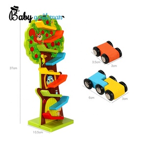 Best Design Preschool Educational <strong>Wooden</strong> <strong>Car</strong> <strong>Ramp</strong> <strong>Toy</strong> for Children Z04092E - Product Image 4