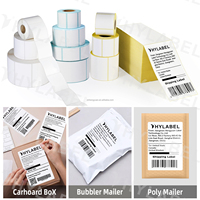Étiquette thermique 100 mm * 100 mm, étiquette thermique directe, papier d'étiquettes thermiques pour colis logistique et coursier