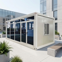 Maison conteneur modulaire, isolée, durable, insonorisée et amovible, résistante à l'humidité, pour l'hébergement dans les ranchs, les cabanes et les fermes