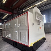 DZH5-1.0 Boiler Uap Bersertifikat ISO, Berbahan Bakar Batubara, 5 Ton, Tipe Water Fire Tube