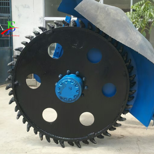 <span class=keywords><strong>Hormigón</strong></span> para proyectos de construcción Excavación de zanjas Zanjadora montada 350 m/h Cable de alta eficiencia Zanjadora DE TRACTOR - Product Image 2