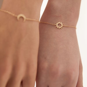 Bracelet d'<span class=keywords><strong>amitié</strong></span> avec soleil et lune, nouveauté mode, cadeau pour femmes, bijoux d'<span class=keywords><strong>amitié</strong></span> - Product Image 2