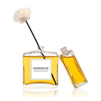 Vente en gros de flacons d'huile aromatique en verre transparent personnalisés avec bouchons compte-gouttes et boîtes cadeaux assorties pour les huiles essentielles