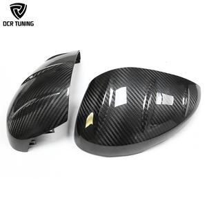 Copri Specchietto Retrovisore in Fibra di Carbonio a Secco Stile <span class=keywords><strong>Mugen</strong></span> per Honda Civic 11ª Generazione con Taglio per Indicatore di Direzione - Product Image 3