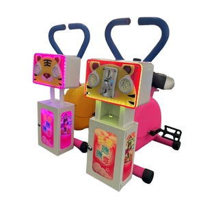 Bicicleta de burbujas interactiva operada por monedas de retorno rápido Vendo Machine Kids Ride on Electric Bubble Bike para patio interior - Product Image 2