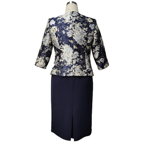 Vestido de Negocios de Dos Piezas para Mujer Geenlinm, Estilo Lápiz de Gasa, Cintura Natural, Formal de Oficina - Product Image 3