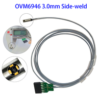 Caméra endoscopique miniature étanche OEM/ODM OVM6946 à soudure latérale de 3,0 mm avec résolution 400x400, connectivité 4G et montage USB