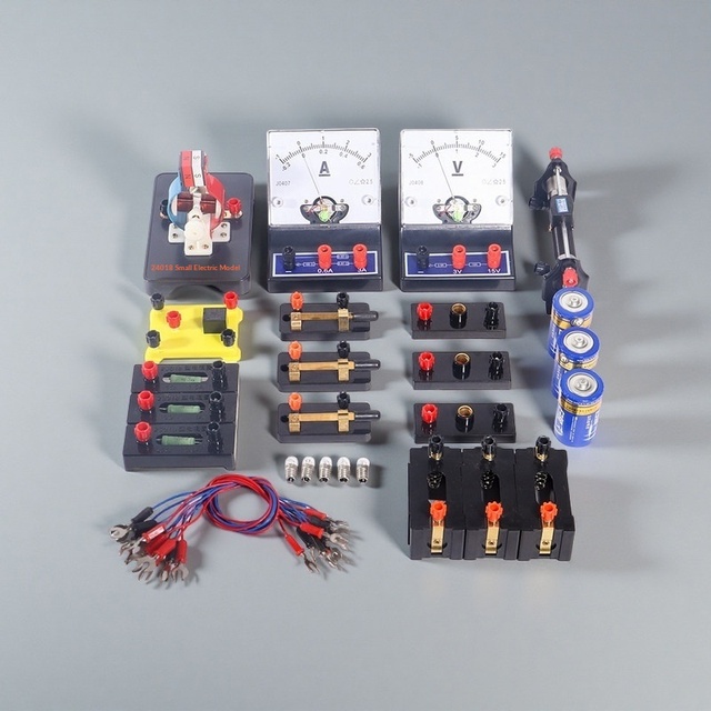 Junior High School Physics Circuit Experiment Equipment Full Set Ammeter Voltmeter Electrical Demonstration Experiment Kit Model