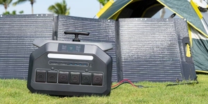 P3200 <b>Portable</b> Power Station 3200W LiFePO4 Battery MPPT <b>Solar</b> <b>Panels</b> Flashlight with Large Capacity Pure Sine Wave - Product Image 5