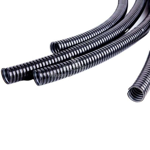 Liquid Tight Flame Retardant 150mm 6'' Inch TPU Cover Corrugated Metal Galvanised Steel Electrical Conduit Tubing Hose CE ROHS