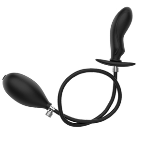 Plug Anale in Silicone Liquido Nero Impermeabile per Donne, Gancio a <span class=keywords><strong>Luna</strong></span> Gonfiabile, Accessorio per Masturbazione e Flirt - Product Image 3