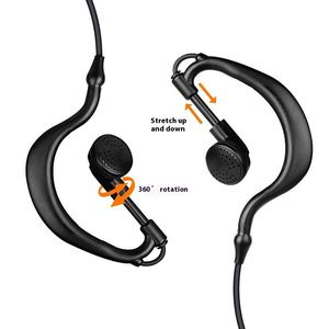 通用K头<span class=keywords><strong>M</strong></span>头对讲机耳机对讲机手持BF-888S K5 UV5R耳机电缆单10千米有线 - Product Image 3