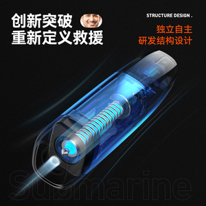 Martillo de Emergencia con Cabeza de Acero Aleado y Rompecristales para Rescate y Escape en Automóviles - Product Image 4