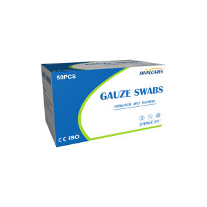 Compresas de Gasa <span class=keywords><strong>para</strong></span> Apósitos Quirúrgicos con Hilo Azul Detectable por Rayos X o Sin Rayos X, 8 Capas, 12 Capas, 16 Capas - Product Image 5