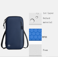 Porte-passeport familial organisateur de cartes d'identité de voyage étui à passeport Durable avec blocage RFID porte-passeport pour voyage
